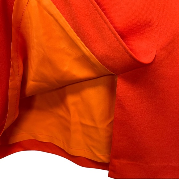 VTG 70's/80's Givenchy Sport Orange Skirt Vintage Size 12 - Picture 6 of 13